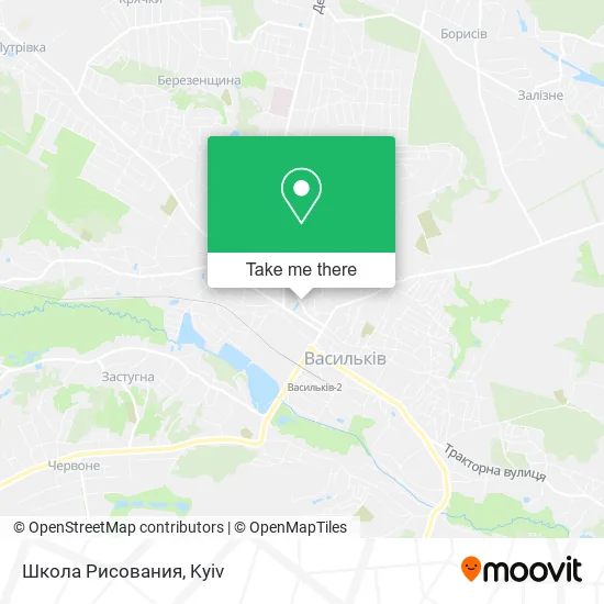 Карта Школа Рисования