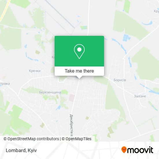 Карта Lombard