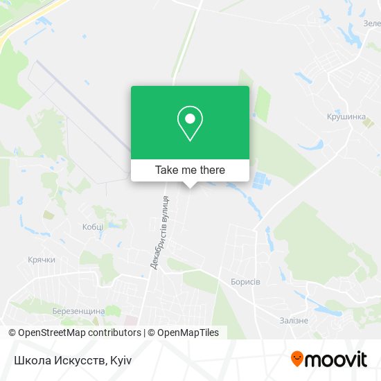 Школа Искусств map