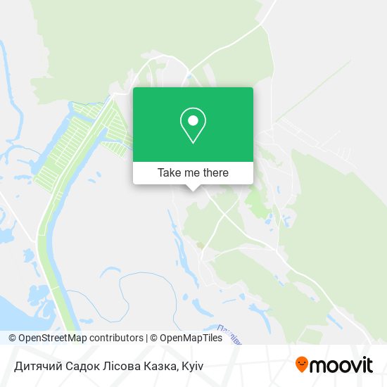 Дитячий Садок Лісова Казка map