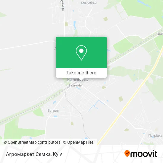 Карта Агромаркет Сємка