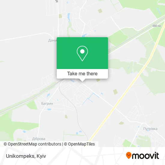 Карта Unikompeks