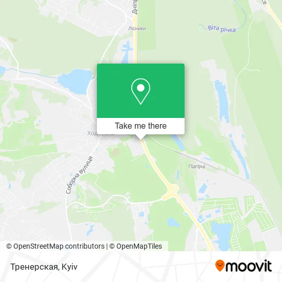 Карта Тренерская