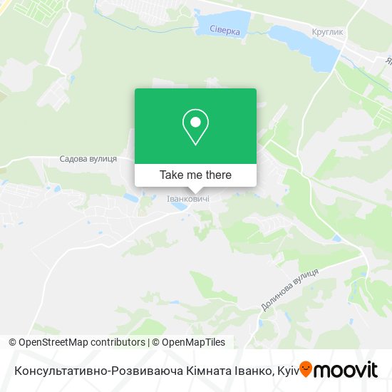 Карта Консультативно-Розвиваюча Кімната Іванко