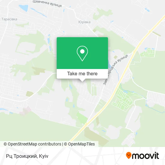 Карта Рц Троицкий