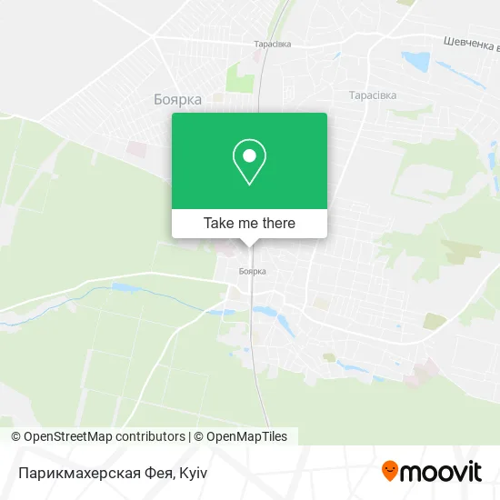 Парикмахерская Фея map