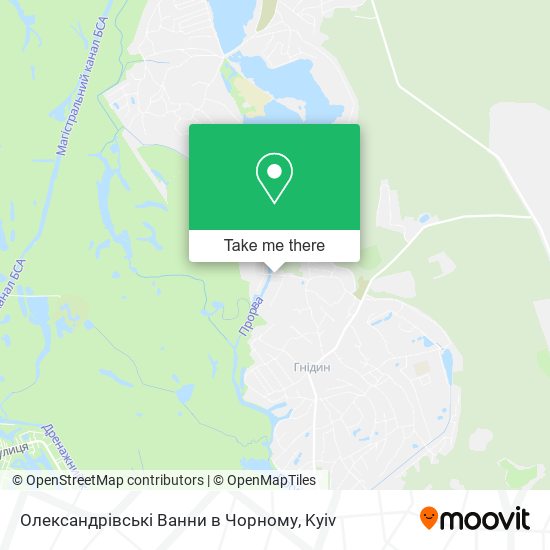 Олександрівські Ванни в Чорному map