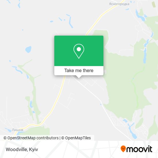 Woodville map
