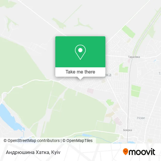 Карта Андрюшина Хатка