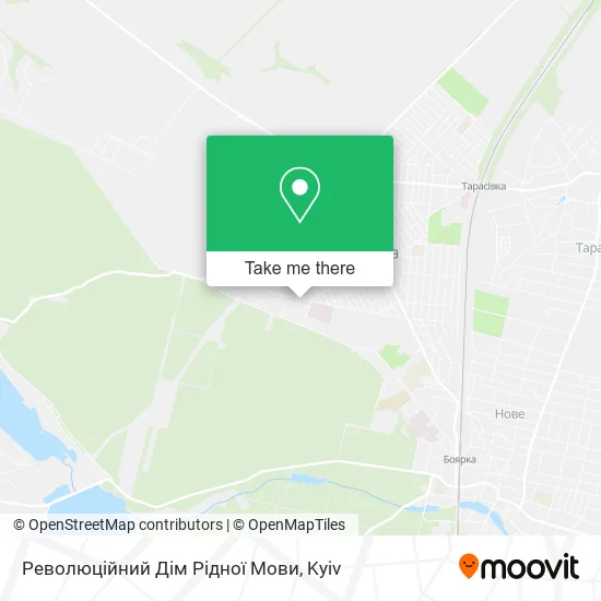 Революційний Дім Рідної Мови map