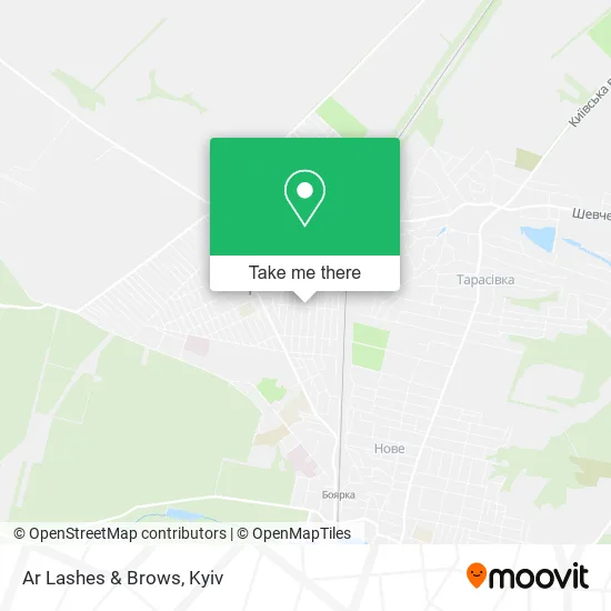 Карта Ar Lashes & Brows
