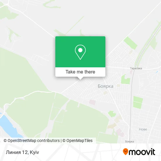 Карта Линия 12