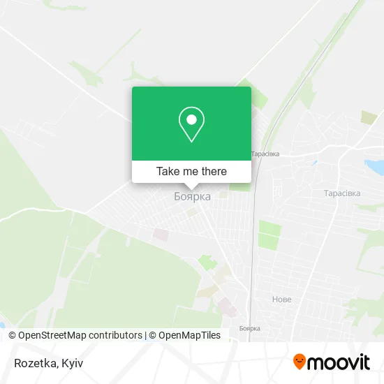 Карта Rozetka