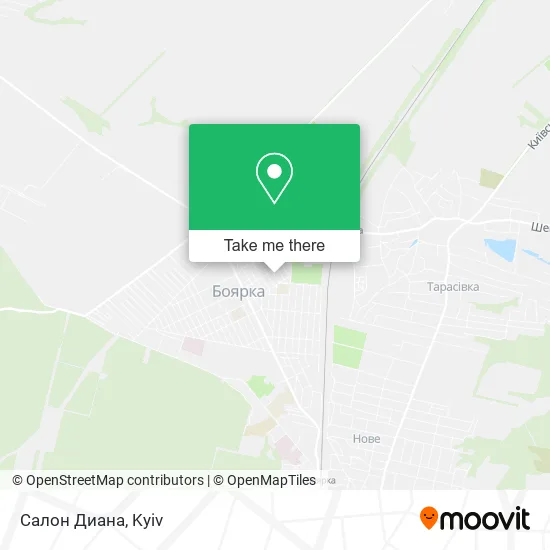 Карта Салон Диана