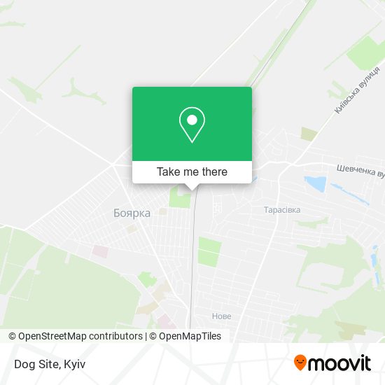 Dog Site map