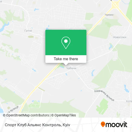 Спорт Клуб Альянс Контроль map