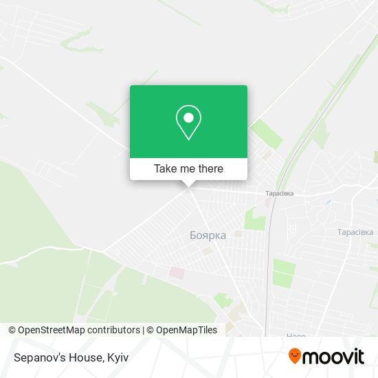 Sepanov's House map