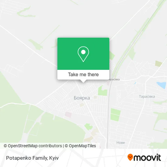 Карта Potapenko Family