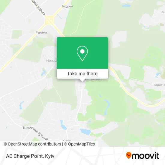 AE Charge Point map
