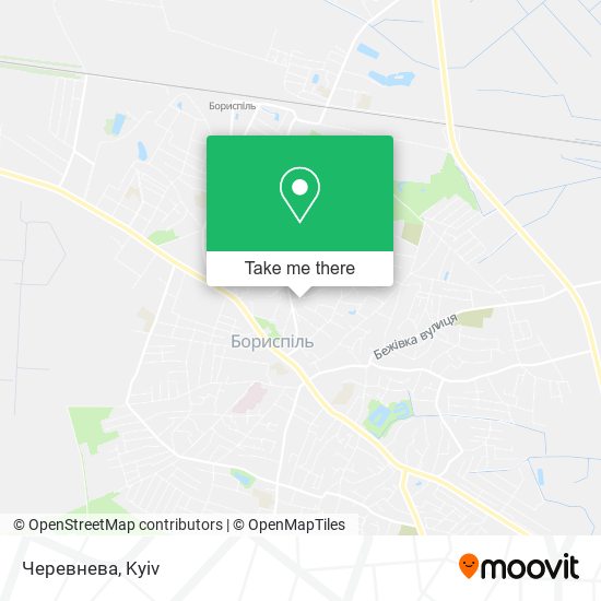 Черевнева map