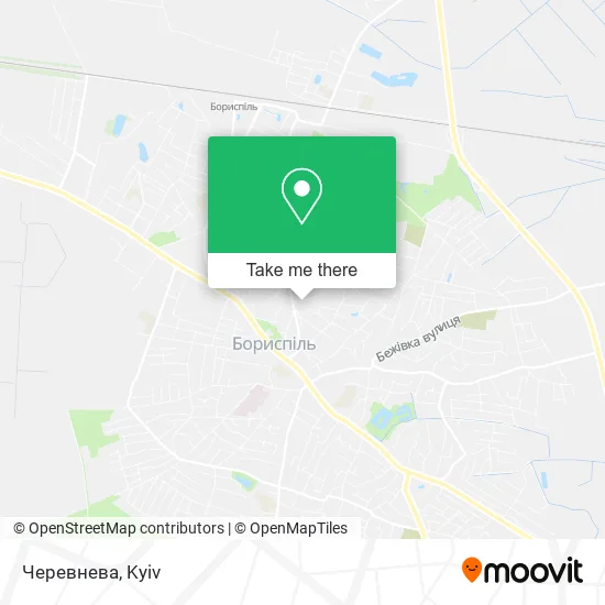 Карта Черевнева