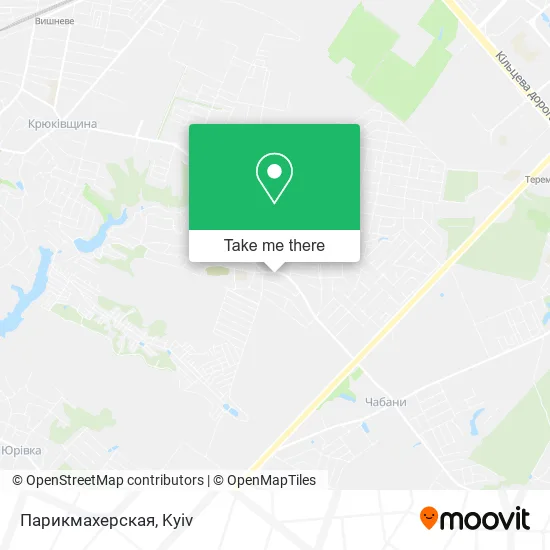 Парикмахерская map