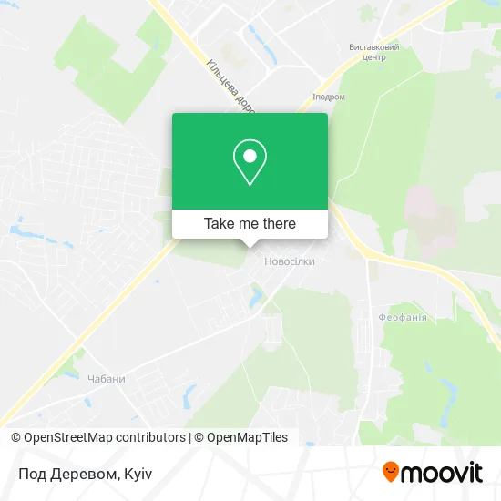 Под Деревом map