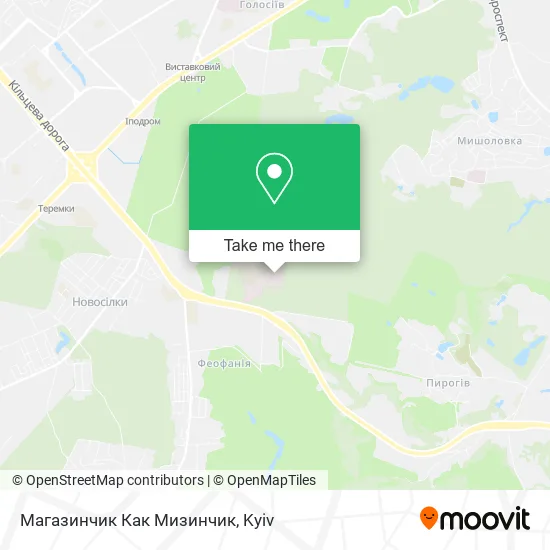 Карта Магазинчик Как Мизинчик