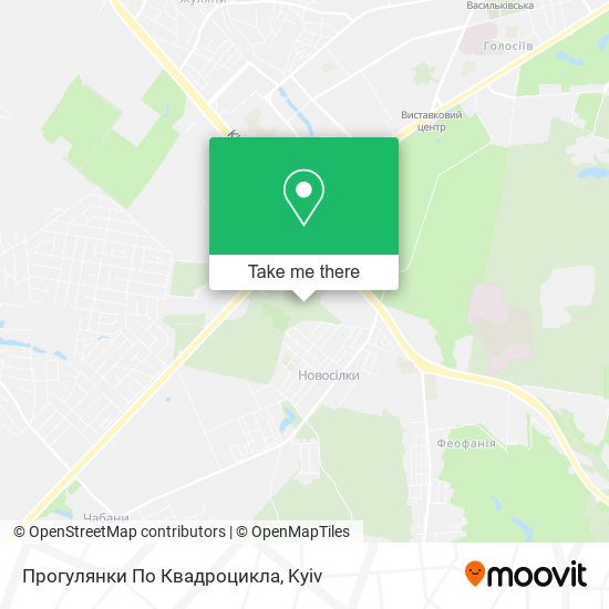 Прогулянки По Квадроцикла map