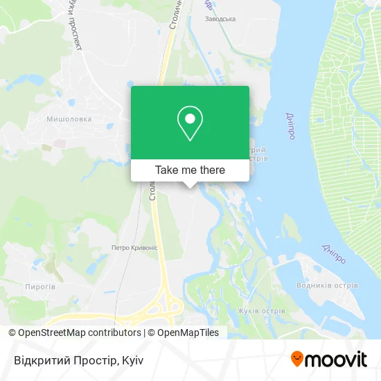 Карта Відкритий Простір