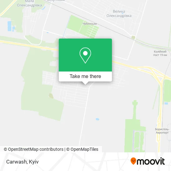 Карта Carwash