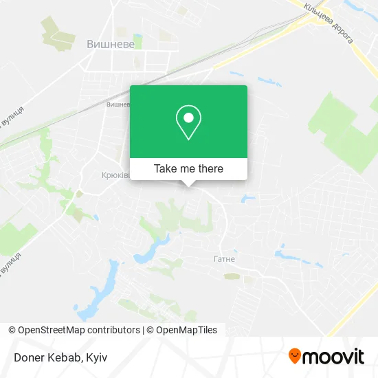 Карта Doner Kebab