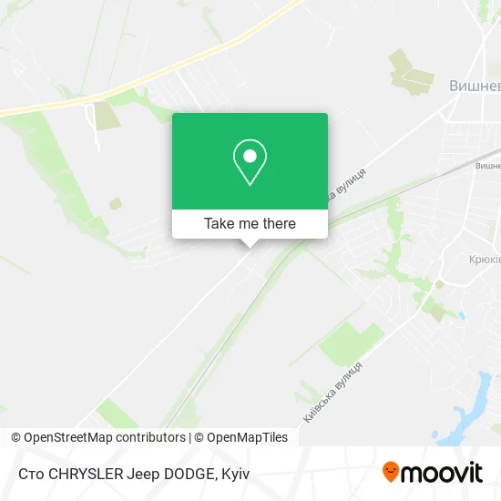 Карта Сто CHRYSLER Jeep DODGE