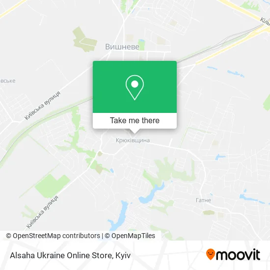 Карта Alsaha Ukraine Online Store