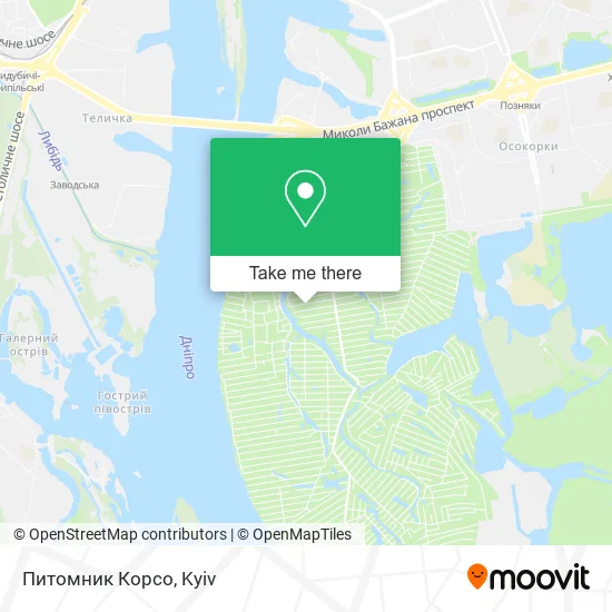 Карта Питомник Корсо