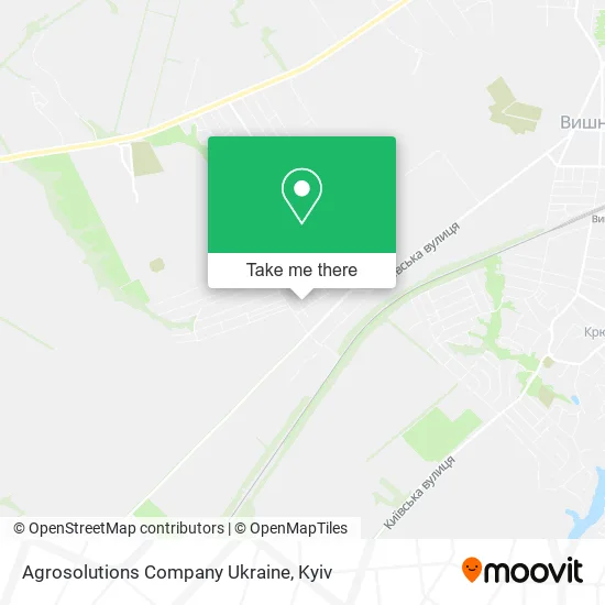 Карта Agrosolutions Company Ukraine