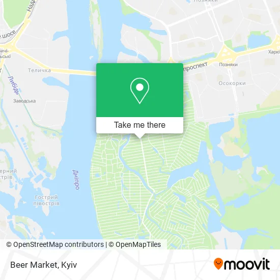 Карта Beer Market