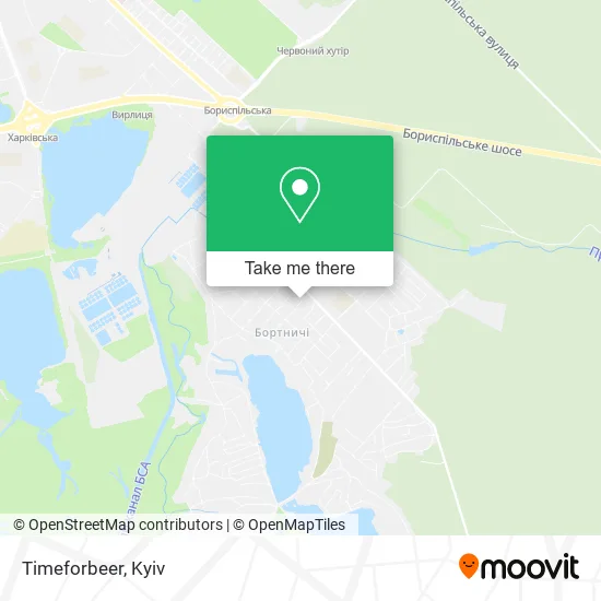 Карта Timeforbeer