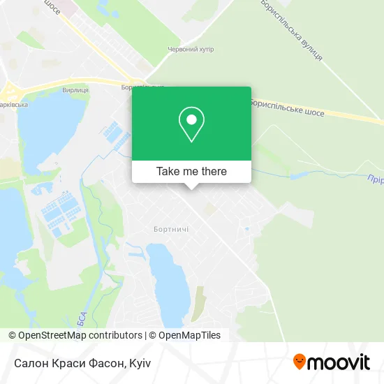 Карта Салон Краси Фасон