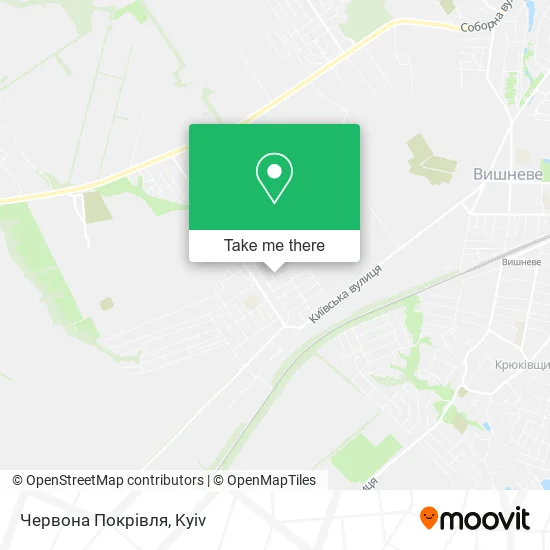 Карта Червона Покрівля