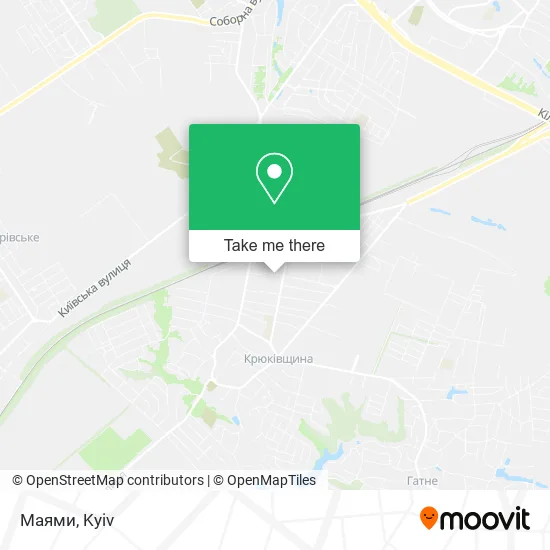 Маями map