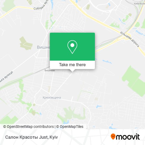 Карта Салон Красоты Just