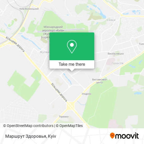 Маршрут Здоровья map