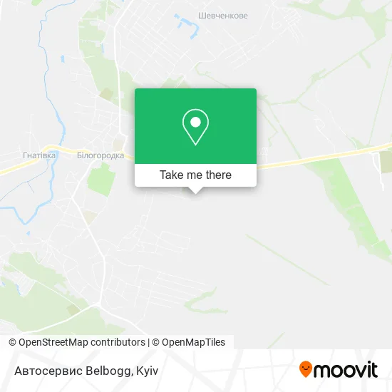 Автосервис Belbogg map