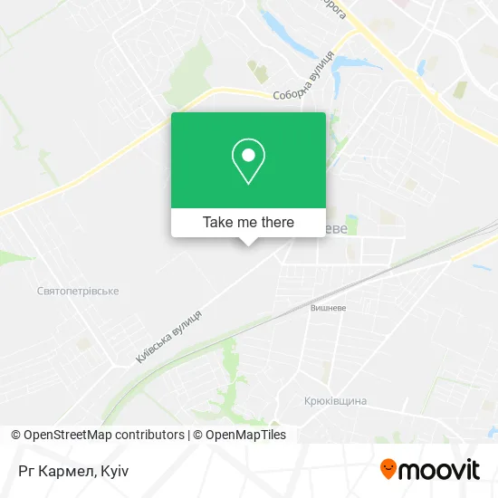 Карта Рг Кармел