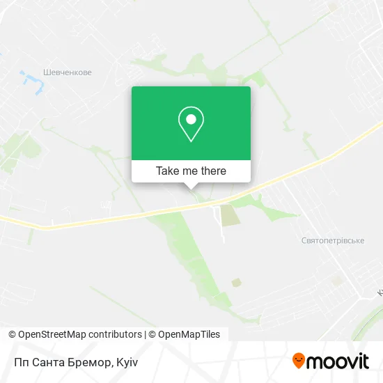 Пп Санта Бремор map