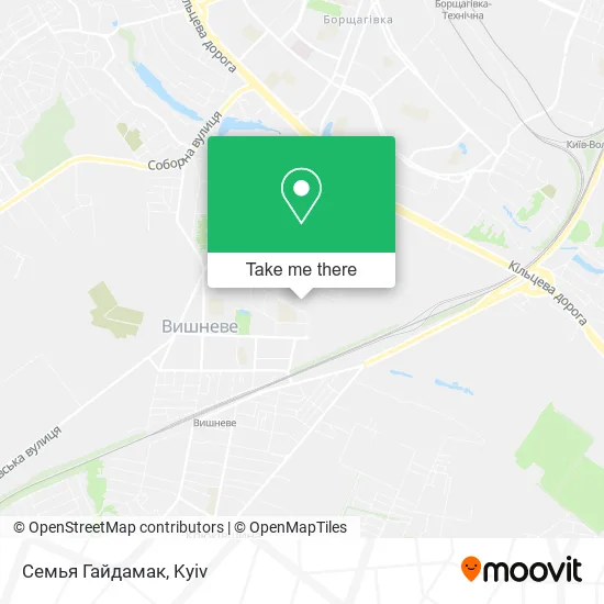 Семья Гайдамак map