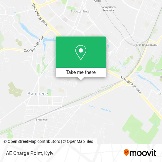 AE Charge Point map