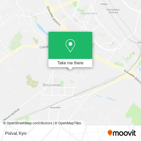 Карта Pidval