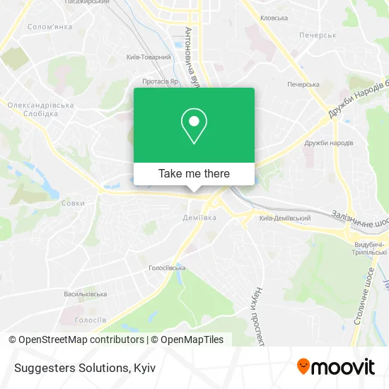 Карта Suggesters Solutions